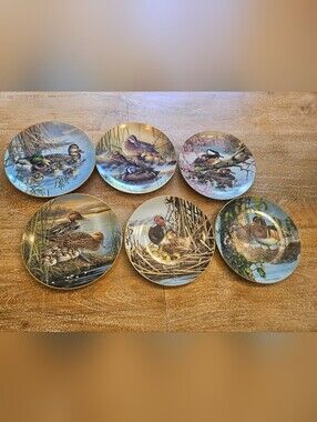 W.L. George "A Loving Look: Duck Families" Plates 1-6
